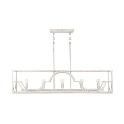 Capital Lighting 838551WW Demi Linear Pendant - Winter White