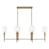 Capital Lighting 842661AD701 Abbie Linear Pendant - Aged Brass