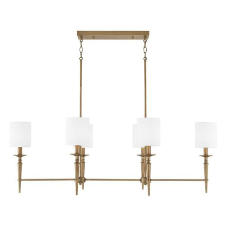 Capital Lighting 842661AD701 Abbie Linear Pendant - Aged Brass