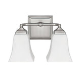 Capital Lighting 8452BN119 2 Bulb Bathroom Light - Brushed Nickel