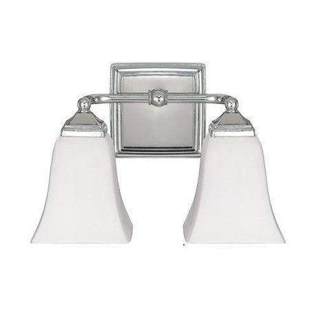 Capital Lighting 8452PN119 2 Bulb Bathroom Light - Polished Nickel