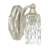 Capital Lighting 8521ASCR Blakely 1 Bulb Wall Sconce - Antique Silver