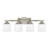 Capital Lighting 8554AS299 Blair 4 or more Bulb Bathroom Light - Antique Silver