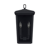Capital Lighting 926222BK Donnelly Outdoor Entrance Wall Light - Black
