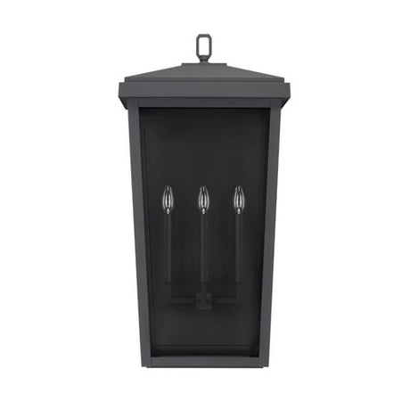 Capital Lighting 926231BK Donnelly Outdoor Entrance Wall Light - Black