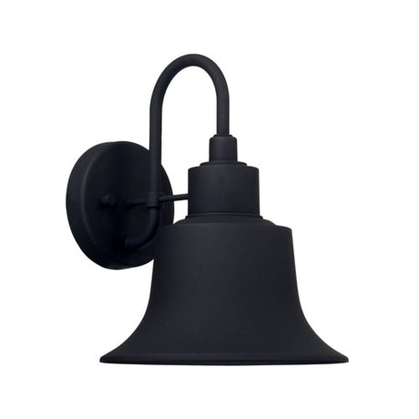 Capital Lighting 926311BK Brock Outdoor Entrance Wall Light - Black