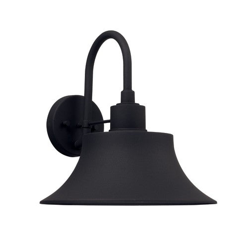 Capital Lighting 926312BK Brock Outdoor Entrance Wall Light - Black