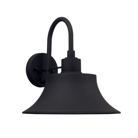 Capital Lighting 926312BK Brock Outdoor Entrance Wall Light - Black