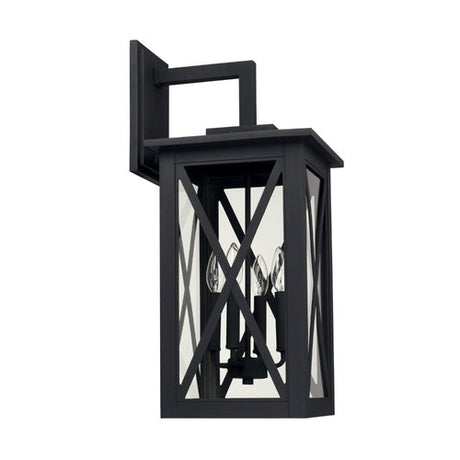 Capital Lighting 926641BK Avondale Outdoor Entrance Wall Light - Black