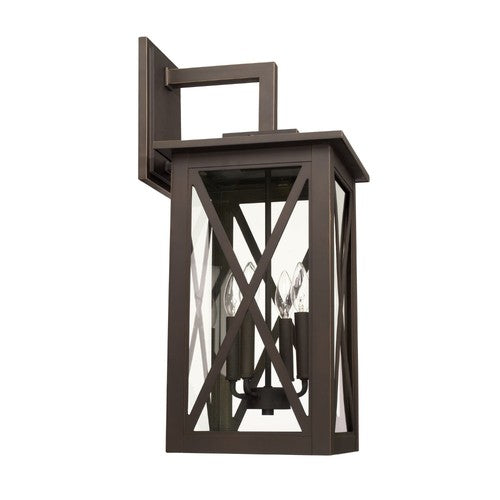 Capital Lighting 926641OZ Avondale Outdoor Entrance Wall Light - Oiled Bronze