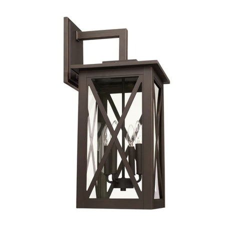 Capital Lighting 926641OZ Avondale Outdoor Entrance Wall Light - Oiled Bronze