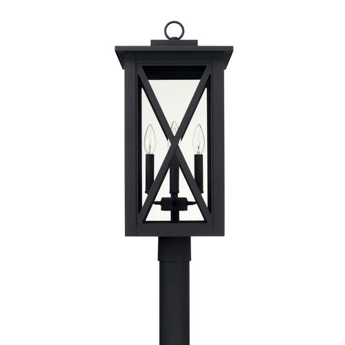Capital Lighting 926643BK Avondale Post Light - Black
