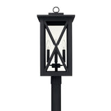 Capital Lighting 926643BK Avondale Post Light - Black