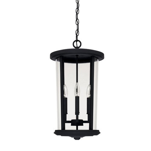 Capital Lighting 926742BK Howell Outdoor Hanging Lantern - Black