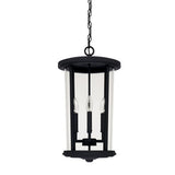Capital Lighting 926742BK Howell Outdoor Hanging Lantern - Black