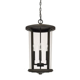 Capital Lighting 926742OZ Howell Outdoor Hanging Lantern - Oiled Bronze