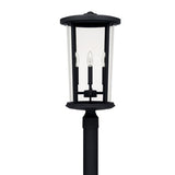 Capital Lighting 926743BK Howell Post Light - Black