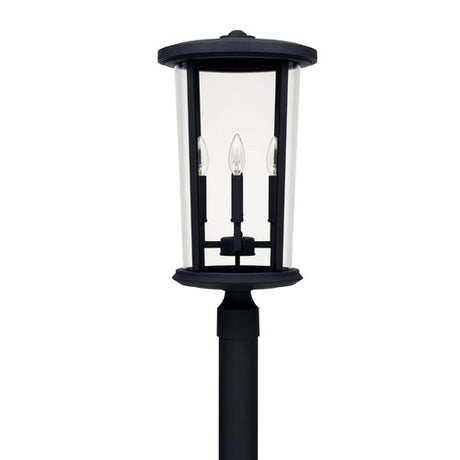 Capital Lighting 926743BK Howell Post Light - Black