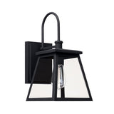 Capital Lighting 926811BK Belmore Outdoor Entrance Wall Light - Black