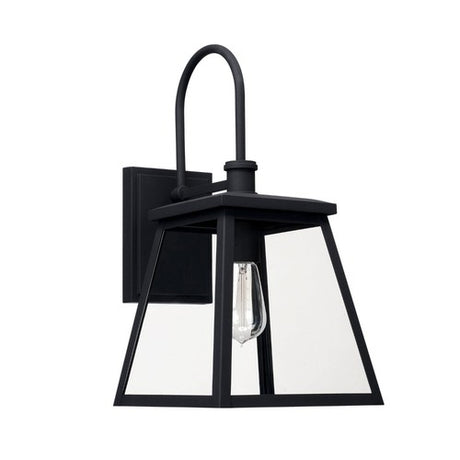 Capital Lighting 926812BK Belmore Outdoor Entrance Wall Light - Black