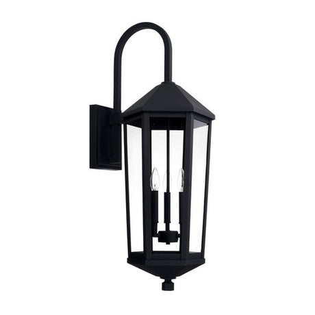Capital Lighting 926932BK Ellsworth Outdoor Entrance Wall Light - Black
