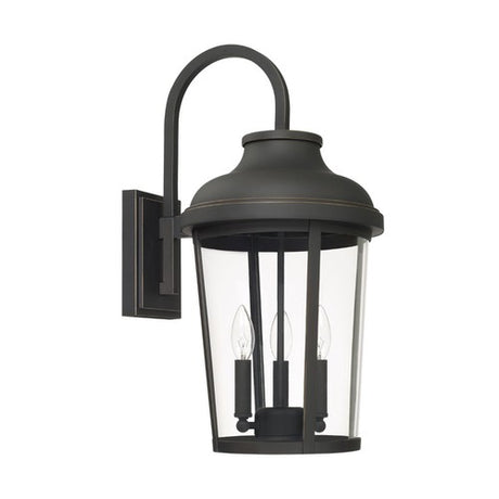 Capital Lighting 927031OZ Dunbar Outdoor Entrance Wall Light - Oiled Bronze