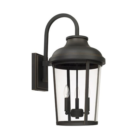Capital Lighting 927032OZ Dunbar Outdoor Entrance Wall Light - Oiled Bronze
