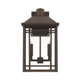 Capital Lighting 927121OZ Braden Outdoor Entrance Wall Light - Oiled Bronze