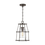 Capital Lighting 929711OZ462 Outdoor Hanging Lantern - Oiled Bronze