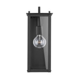 Capital Lighting 934611BK Hunt Outdoor Entrance Wall Light - Black