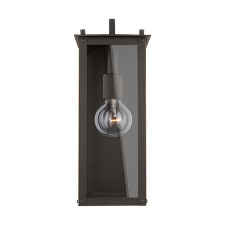 Capital Lighting 934611OZ Hunt Outdoor Entrance Wall Light - Oiled Bronze