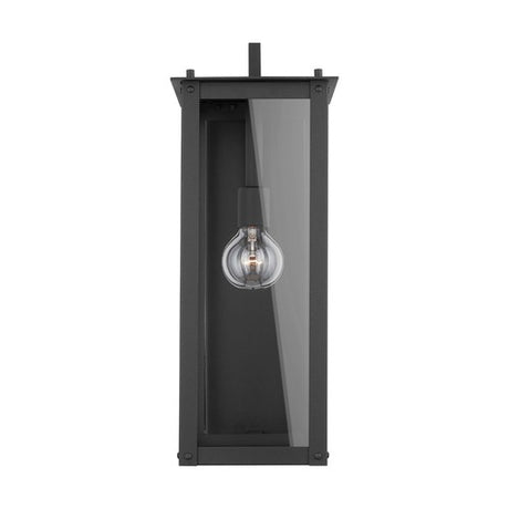 Capital Lighting 934612BK Hunt Outdoor Entrance Wall Light - Black