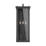 Capital Lighting 934641BK Hunt Outdoor Entrance Wall Light - Black