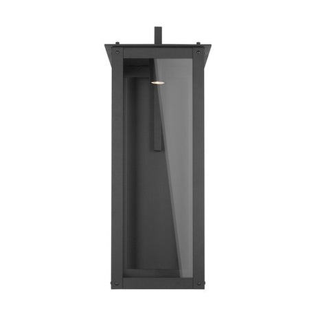 Capital Lighting 934642BKGL Hunt Outdoor Entrance Wall Light - Black