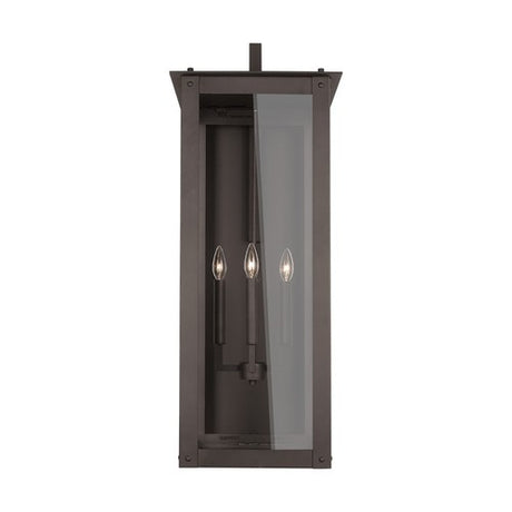 Capital Lighting 934642OZ Hunt Outdoor Entrance Wall Light - Oiled Bronze
