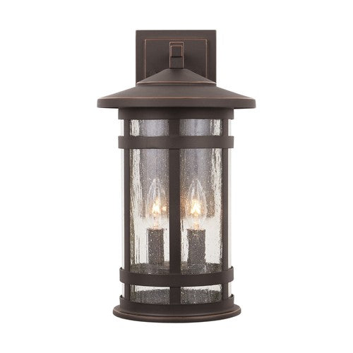 Capital Lighting 935521OZ Mission Hills Outdoor Entrance Wall Light - Oiled Bronze