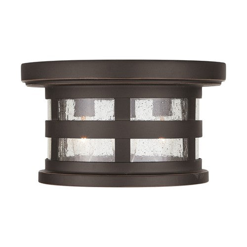 Capital Lighting 935534OZ Mission Hills Outdoor Ceiling Mounted Light - Oiled Bronze