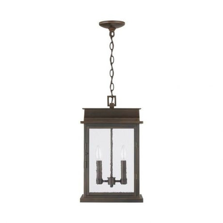 Capital Lighting 936823OZ Bolton Outdoor Hanging Lantern - Oiled Bronze