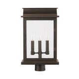 Capital Lighting 936832OZ Bolton Post Light - Oiled Bronze