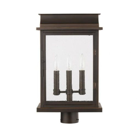 Capital Lighting 936832OZ Bolton Post Light - Oiled Bronze