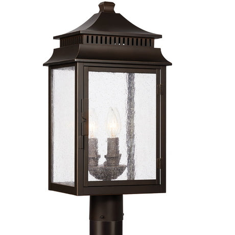 Capital Lighting 936932OZ Sutter Creek Post Light - Oiled Bronze