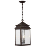 Capital Lighting 936933OZ Sutter Creek Outdoor Hanging Lantern - Oiled Bronze