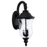 Capital Lighting 939831BK Ashford Outdoor Entrance Wall Light - Black