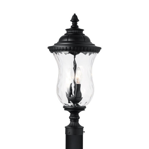 Capital Lighting 939832BK Ashford Post / Base - Black