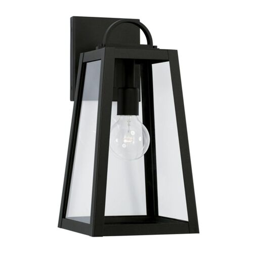 Capital Lighting 943711BK Leighton Outdoor Entrance Wall Light - Black