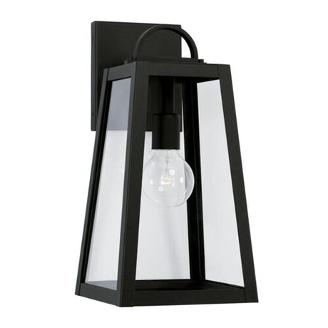 Capital Lighting 943711BK Leighton Outdoor Entrance Wall Light - Black