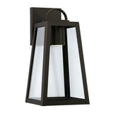 Capital Lighting 943711OZGL Leighton Outdoor Entrance Wall Light - Oiled Bronze