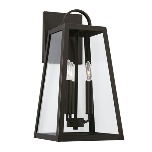 Capital Lighting 943732OZ Leighton Outdoor Entrance Wall Light - Oiled Bronze