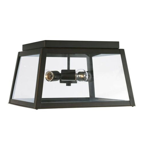 Capital Lighting 943736OZ Leighton Outdoor Ceiling Mounted Light - Oiled Bronze