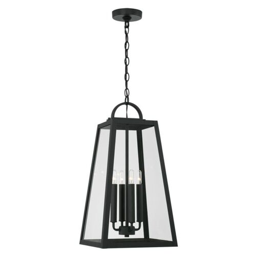 Capital Lighting 943744BK Leighton Outdoor Hanging Lantern - Black